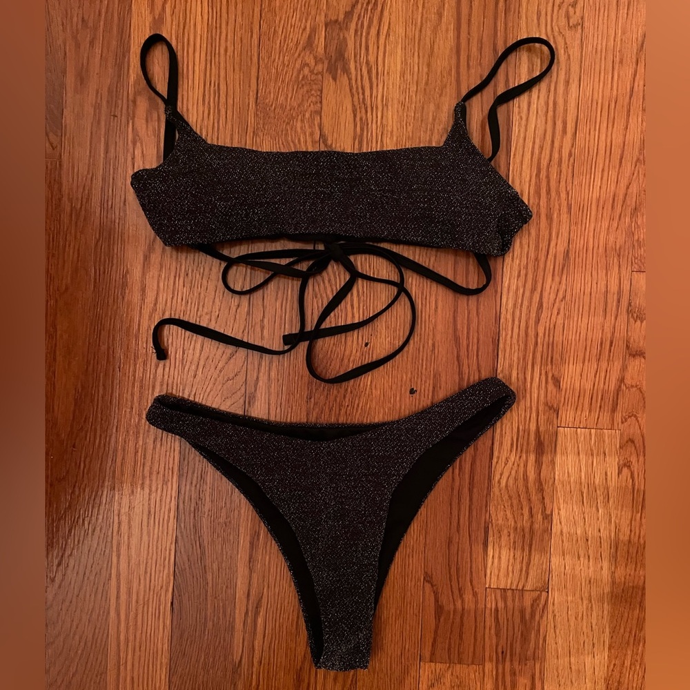 Black Sparkle Bikini